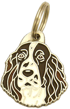 SPRINGER SPANIEL - Medagliette per cani, medagliette per cani incise, medaglietta, incese medagliette per cani online, personalizzate medagliette, medaglietta, portachiavi